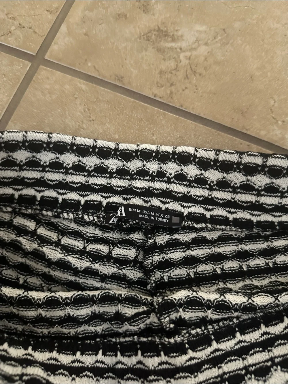 ZARA KNIT PANTS - Picture 3 of 3